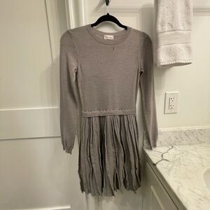 Women’s Grey Long Sleeve Dress